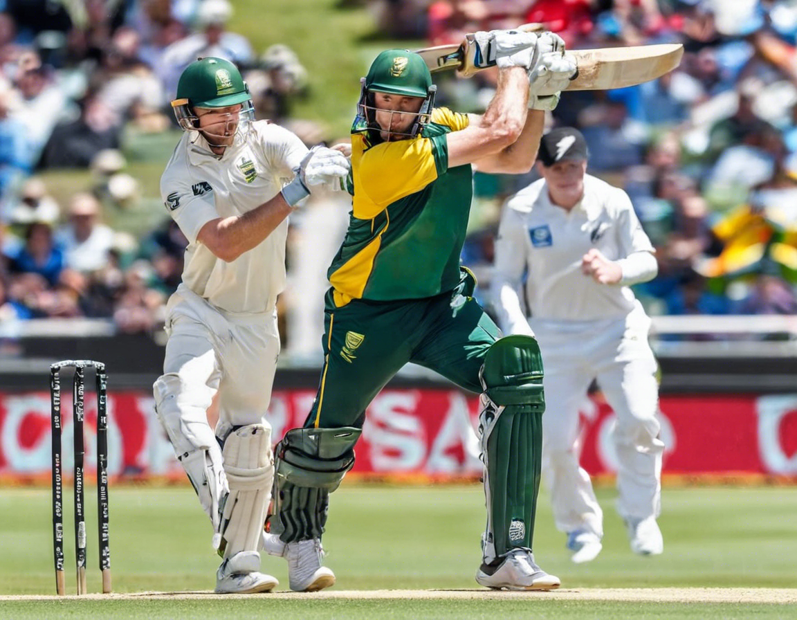 South Africa vs New Zealand Cricket Match Rivalry